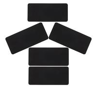 TOVINANNA Inserto Diseño Reforzado Doble de Base para Bolso de Mano de Fieltro Organizador Negro y Base Acolchada Pack de 5 Piezas para Actividades al Aire Libre y Días Lluviosos