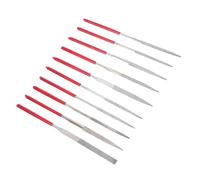 TOVINANNA Juego de 10 Mini Limas de Aguja de Diamante para Metal y Madera, Diseño Compacto y Precisión para Reparaciones y Artesanía en Vidrio y Joyería