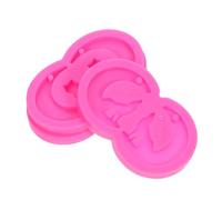 TOVINANNA Juego de 3 Moldes de Silicona para Pendientes y Llaveros de Resina Epoxi con Formas de Luna Canino Sirena y Gato Molde para Joyería DIY 145 Pulgadas Kit para Hacer Colgantes