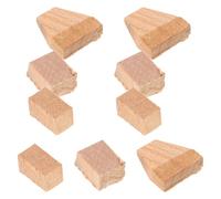 TOVINANNA Juego de 3 Tacos de Madera para Bastón de Violín y Violonchelo Cuñas Resistentes para Reparación y Repuesto Accesorios Compactos para Músicos Mejora Resonancia y Estabilidad