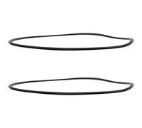 TOVINANNA Juntas de Nailon y Anillos de Goma para Base de Taburete de Bar, Accesorios Protectores de Suelo para Sillas de Bar, Base Redonda para Uso en Salón, Paquete de 2 Piezas