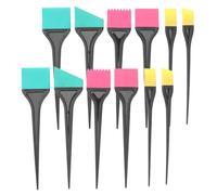 TOVINANNA Kit de Herramientas para Teñir el Cabello 6 Piezas Pinceles Aplicadores de Silicona y Cepillos Suaves Coloración Profesional para Uso Peluquería y Tratamientos Caseros