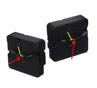 TOVINANNA Kit de Mecanismos de Reloj de Cuarzo 2 Piezas Motor de Movimiento para Reparación de Relojes de Pared y Despertadores Pequeños, Accesorios para Bricolaje y Mantenimiento en Casa