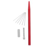 TOVINANNA Kit para Enraizar Cabello de Muñecas DIY 6 Agujas de 08 MM y 1 Varilla Herramienta Artesanal para Restaurar Raíces y Hacer Pelucas Suministros Precisos para Bricolaje de