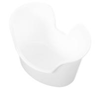 TOVINANNA Lavabo Para Lavado De Oídos, Recipiente Plástico Compatible Sistema De Lavado De Oídos, Accesorio Para Extracción De Cera, Ergonómico y Reutilizable, Uso Médico y Doméstico