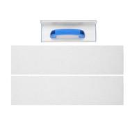 TOVINANNA Lijadora Manual para Esquinas de 25 Cm con Soporte Autoadhesivo para Papel de Lija 3 Piezas, Herramienta de Lijado para Paneles de Yeso y Madera, Accesorio Compacto para Acabado