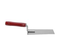 TOVINANNA Llana de Albañilería de Acero Inoxidable Mango de Madera, Herramienta Manual Resistente y Superficie Lisa para Proyectos de Construcción y Mejoras Hogar