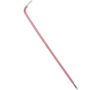 TOVINANNA Llave de Extremo de Bola de 2mm en Acero Rosa, Herramienta de Reparación Brazo en Forma de L, Adecuado para Mantenimiento Mecánico y Uso Industrial sin Dañar Esquinas