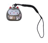 TOVINANNA Llavero Diseño Omamori Tradicional Campana Colgante de Gato Suerte Japonés de Cobre Símbolo de Protección y Prosperidad para Coche o Bolso