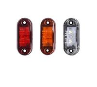 TOVINANNA Luces Traseras LED para Remolque de Camión 9-30v Color Claro, Lámparas de Marcha Dobles Alta Luminosidad, Resistentes al Agua Consumo Energético, Paquete de 2 Piezas