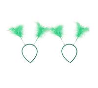 TOVINANNA Lujosa Diadema De Carnaval Con Penacho Conjunto De Tocado Para Mujer Para Fiesta