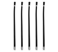 TOVINANNA Manguera de Descarga para Extintor de Incendios 5 Unidades Boquilla de Plástico Resistente Compatible Extintores de Polvo Seco Uso Doméstico y Profesional