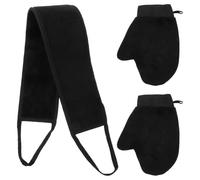 TOVINANNA Manoplas De Baño Exfoliantes Guantes De Ducha Para Hombres Set De Toallas De Baño Suaves