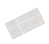 TOVINANNA Marcadores Adhesivos para Libros y Oficina Tiras de Lectura Prácticas Tres Tamaños 54X4Cm 4X25Cm 4X12Cm Color Blanco 280 Unidades para Estudiantes Profesores y Uso