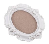 TOVINANNA Marco Vintage Ovalado para Fotos Diseño 3D Colgante, Decoración de Pared para Hogar Clásico, Marco Antiguo Ornamental Pequeño