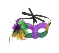 TOVINANNA Másqueza Del Día De St Patricks Halloween Eye Mask Para Suministros De Fiesta De Baile Fun Props Decorative Party Mask for Music Party Supplies