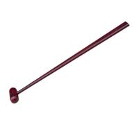 TOVINANNA Mazo de Madera, Mazo de Percusión de Madera Marrón para Instrumentos Ceremoniales y Campanas Imperiales, Uso en Templos Taoístas y Templos