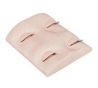 TOVINANNA Mesa De Entrenamiento De Pestañas Kits De Maquillaje Kits De Modelos Lash Cabeza De Maniquí Suministros De Extensión De Pestañas Cabeza De Maniquí Realista Párpados Para Pestañas