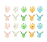 TOVINANNA Mini Figuras de Resina de Cisnes Que Brillan Oscuridad 20 Piezas para Decoración de Interiores Adornos Luminosos para Escritorio y Habitaciones Accesorios Decorativos