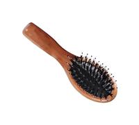 TOVINANNA Mini Peine Portátil Cerdas de Airbag Peine Antiestático de Goma Negra para Cortar el Pelo Herramienta de Masaje Cabelludo el Hogar