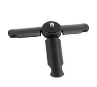 TOVINANNA Mini Trípode Portátil en Abs Negro para Cámara y Teléfono Inteligente Rosca 3/4 Pulgadas y Base Antideslizante para Livestream y Micro