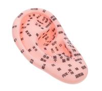TOVINANNA Modelo De Acupresión De Oídos Puntos De Reflexión Simulación De Aurícula Para Masajes De Orejas y Aprendizaje De Acupuntos Para Uso El Hogar y Alivio De Molestias Físicas