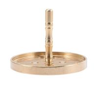 TOVINANNA Molde para Incienso Casero de Cobre 6 CM Herramienta para Prensa de Cenizas Caracteres Chinos Accesorio para Moldear Conos de Incienso Adecuado para Meditación y Aromaterapia