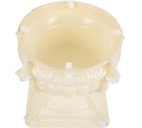 TOVINANNA Molde para Maceta de Plástico Diseño de Columna Romana Molde para Hacer Jardineras de Hormigón para Macetas Decorativas de Tamaño Mediano Adecuado para Manualidades y Esculturas