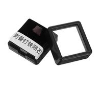 TOVINANNA Muestra de Meteorito de Hierro sin Pulir 0,5-1 Cm Espécimen Educativo Stem para Colección y Decoración de Escritorio Científico Multifuncional