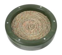 TOVINANNA Nido para Palomas Hecho a Mano Plástico Resistente, Cama Tejida para Pájaros Que Protege del Viento Lluvia, Adecuado para Jardín o Porche Color Aleatorio