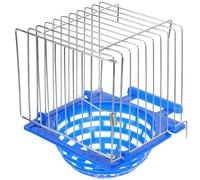 TOVINANNA Nido Resistente para Cría de Pájaros Pequeños y Medianos, Cuenco para Anidar Canarios y Pinzones, Soporte Seguro para Nido de Palomas en Jaulas, Material Duradero para