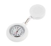 TOVINANNA Nurse Watch, Retractable Clip On Pocket Watch with Removerale Silicone Cover for