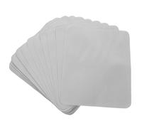 TOVINANNA Paños de Microfibra para Limpieza de Gafas 100 Unidades Doble Cara Suave Tela Tipo Ante Tamaño 17X14 CM Color Gris Claro para Lentes Pantallas y Cámaras