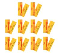 TOVINANNA Papel Chino Amarillo para Ceremonias Espirituales Símbolos Taoístas de Fuerza Espiritual, Portátil Paquete de 20 Piezas para Eventos Religiosos