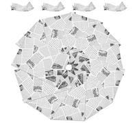 TOVINANNA Papel de Horno para Alimentos 35x25 Cm Papel para Envolver Sándwich y Papas Fritas Resistente Grasa Diseño Periódico Blanco Paquete de 120 Hojas Desechables