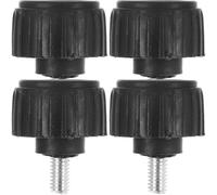 TOVINANNA Patas de Repuesto para Básculas Electrónicas 4 Unidades, Pies Regulables Amortiguador para Balanzas de Plataforma, Accesorios para Uso en Laboratorio y Comercio