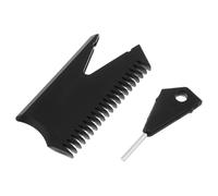 TOVINANNA Peine de Cera para Tablas de Paddleboard Bordes Dentados y Llave para Aletas, Herramienta Resistente de Plástico para Mantenimiento en Deportes Acuáticos