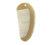 TOVINANNA Peine De Cuerno De Yak Para Piercing Antiestático Para Masajes Para Peine De Peluquero Para Planchar El Pelo