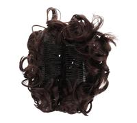 TOVINANNA Peluca Curly Short Fashionable Para Mujer Accesorios De Cabello Estilo Retro Peluca Sintética De Alta Simulación Para Cosplay y Uso Diario