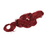 TOVINANNA Peluca de Coleta Larga Rizada Pinza Extensión Sintética para Mujer Aspecto Natural para Fiestas y Eventos