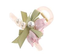 TOVINANNA Pinza De Cabello De Vintage Para Mujer Pinza De Tela Floral Accesorio De Cabello Para Peinados De Mujeres Para Celebraciones De San Valentín y Bodas