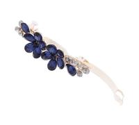 TOVINANNA Pinza De Pelo De Diamantes De Imitación Golpes Para Rosario Banda Dama De Honor Equipo Perla Humano Women Huéspedes Boda Brillante Pequeño Clip De Plátano Delirio Atuendo Pedrería