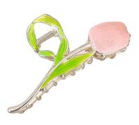 TOVINANNA Pinza Pelo de Tulipán de Aleación Duradera y Difícil de Romper, Accesorio Chic para Mujeres y Niñas en Estilo Simple para Uso Diario