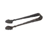 TOVINANNA Pinzas para Azúcar de Acero Inoxidable Negro Diseño Vintage de Rosa, Fáciles de Usar y Limpiar, Ideales para Tableros de Charcutería y Restaurantes