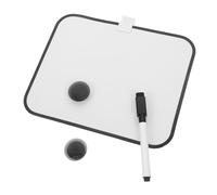 TOVINANNA Pizarra Blanca Magnética Pequeña para Mini Pizarra Blanca de Borrado Seco Rotulador E Imanes Tablero para Dibujo Escritura y Enseñanza Adecuado para Uso Escolar y Creativo