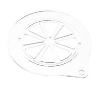 TOVINANNA Plantillas de Arte del Café Acrílicas Reutilizables para Decorar Café y Pasteles, Fáciles de Limpiar, Ideales para Hacer Decoraciones Hermosas