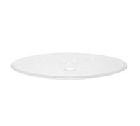 TOVINANNA Plato Giratorio Redondo de Vidrio para Microondas con Superficie Antiadherente y Fácil Instalación sin Herramientas, Adecuado para Uso en Cocina y Horneado a Alta Temperatura