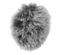 TOVINANNA Protector de Viento Peludo para Micrófono Compatible con Dji Mic 2 Funda Antiviento Pequeña con Cancelación de Ruido Cubierta Difusa para Grabación Entrevistas y Vlogs