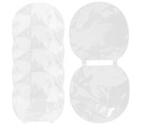 TOVINANNA Protector para Raqueta de Tenis de Mesa Película Adhesiva Doble Cara, 5 Unidades Transparentes, Resistente al Desgaste, para Jugadores Amateurs y Profesionales