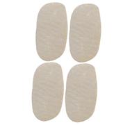 TOVINANNA Protectores De Cuerdas Para Violín y Viola, 4 Piezas De Pastillas De Repuesto De Piel De Oveja Para Puente Pequeño, Accesorio Musical Práctico Para Uso Profesional y Educativo